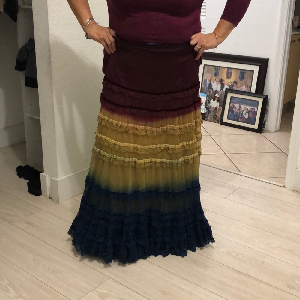 Long Multi Colorful skirt